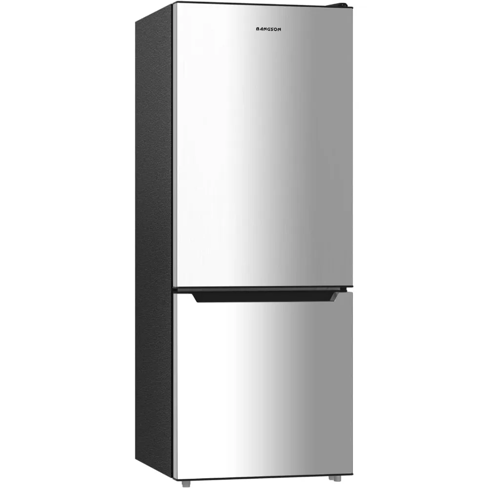 

7.1 Cu.Ft Apartment Size Refrigerator with Freezer, Kitchen Fridge with Bottom Freezer，2 Doors，5 Settings Temperature Adjustable