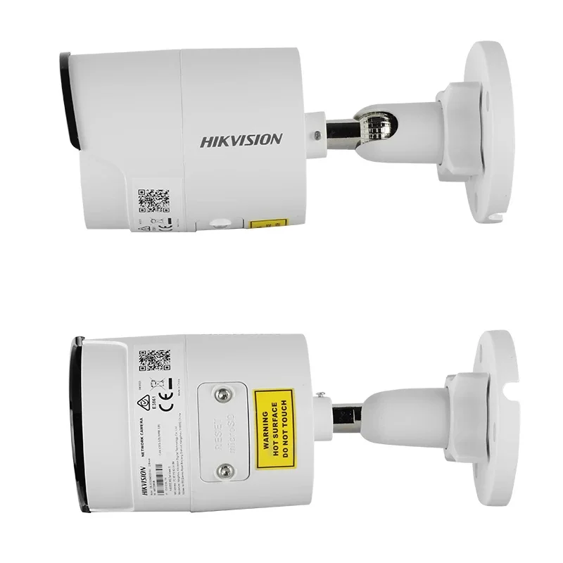 Hikvision 4MP 8MP Bullet IP กล้องสนับสนุน AcuSense Face & Motion Detection กล้องเฝ้าระวัง DS-2CD2043G2-IU DS-2CD2083G2-IU