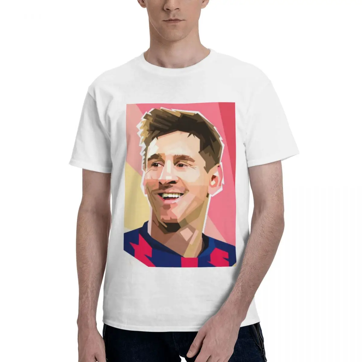 CELEBRATION Lionel And Andrﾩs And Messi And Argentina No.10 GOAT Caricature 58 Tshirt Champion Unique High quality Fitness