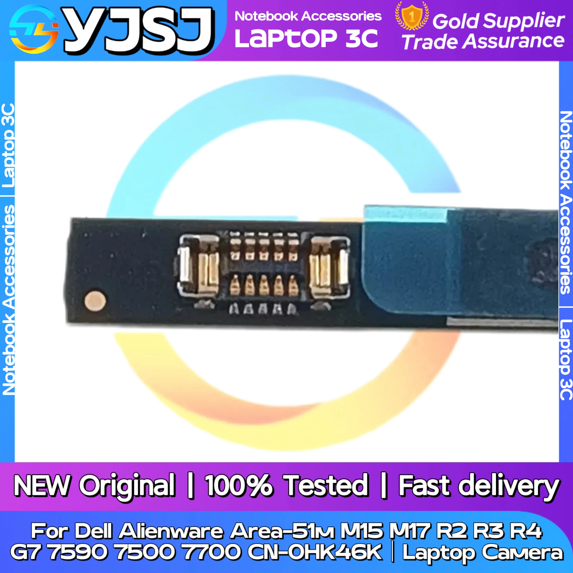 Neue Original Laptop Notebook Kamera Für Dell Alienware Area-51m M15 M17 R2 R3 R4 G7 7590 7500 7700 CN-0HK46K Video Kopf Modul