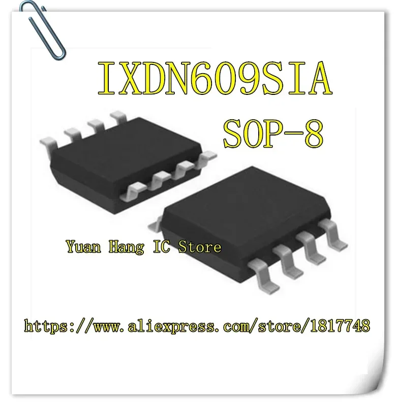 5PCS/LOT IXDN609SIA  IXDN609 SOP-8 Power management chip New original