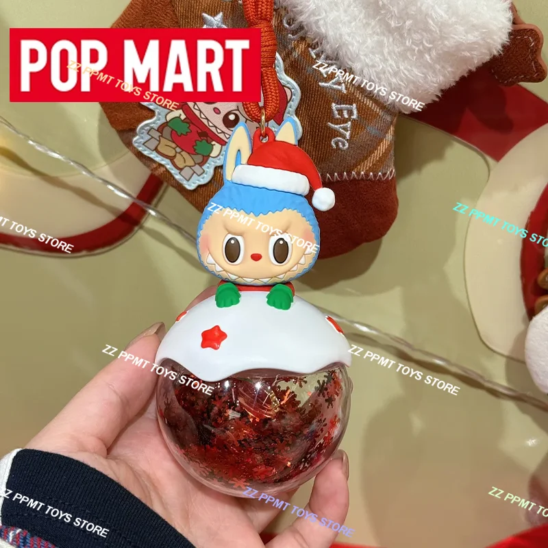 POP MART APPLE OF MY EYE Serie Leuchtender Anhänger Echte Blindbox Guess Toys Mystery Box Ornament Figuren Weihnachtsgeschenke Spielzeug