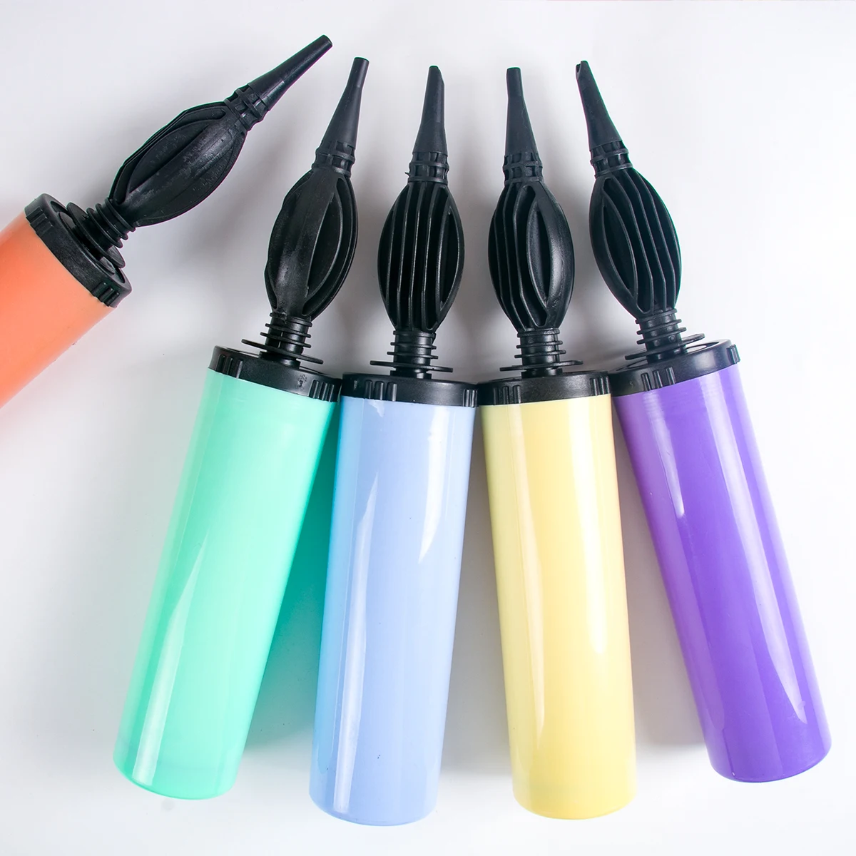 1pcs Plastic Hand Balloon Pump Portable Air Inflator Balloon Accessories For Wedding Birthday Party Decoration Balloons Tools