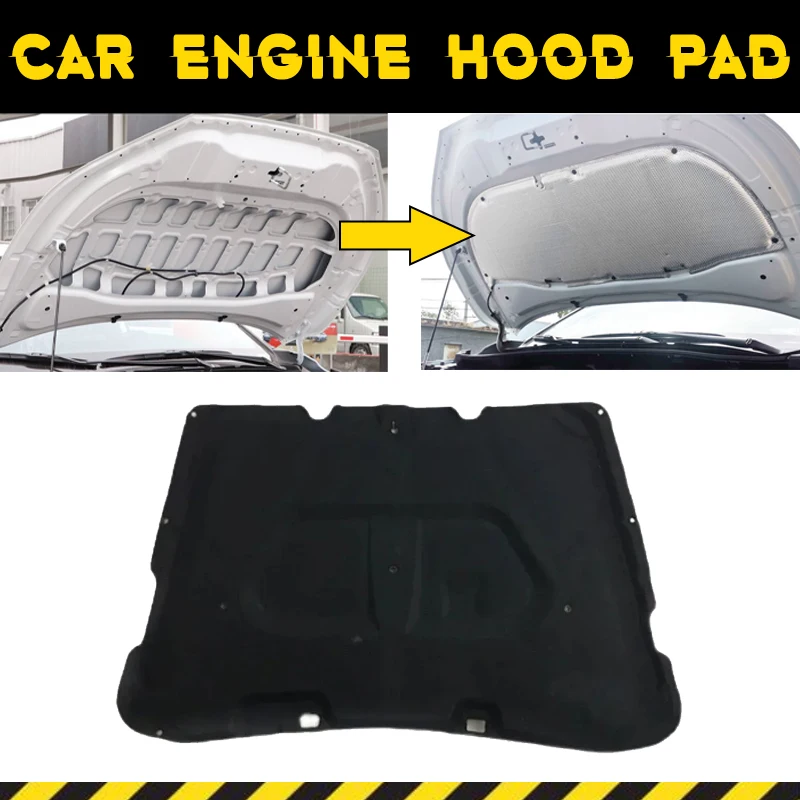 Car Engine Hood Pad For Honda Accord 7th Gen CM Inspire 2003-2007 2004 Heat Insulation Cotton Soundproof Cover Sound Accessories