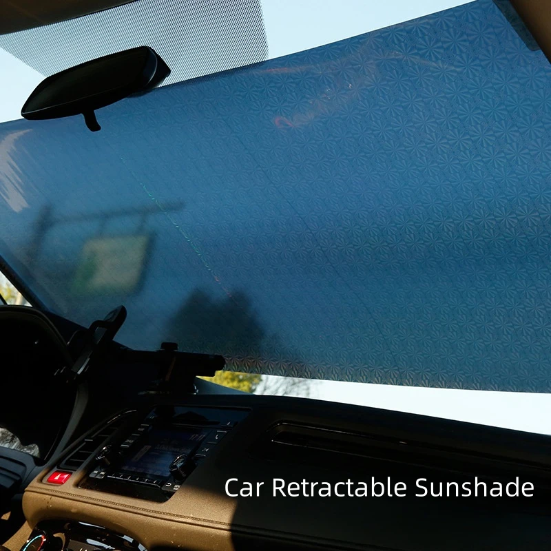 

Автомобильная фотокамера, Удобная автомобильная Передняя присоска, теплоизоляционная занавеска, автомобильная автоматическая роликовая шторка, солнцезащитный козырек