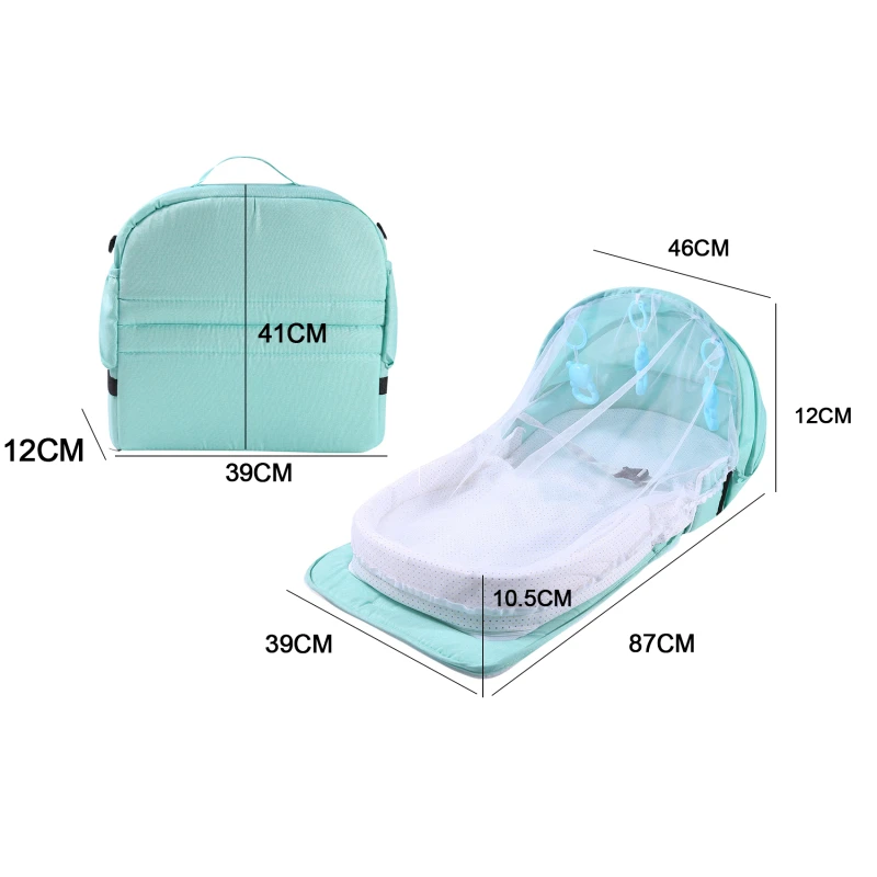 Portable Baby Infant Mosquito Nets Tent Mattress Bed Cover Travel Foldable Crib Baby Infant Travel Baby Mosquito Nets Baby Crib