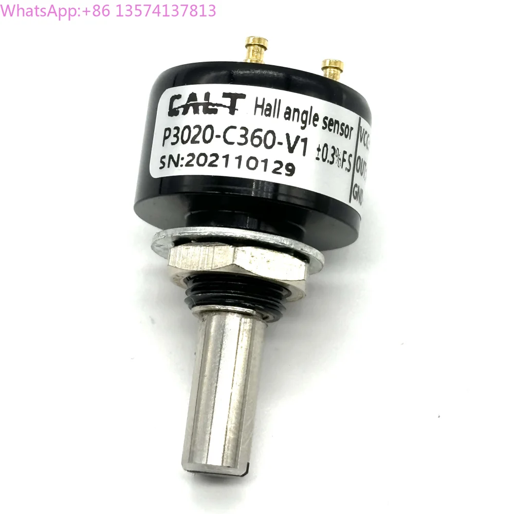 

Factory Direct P3020-C360-V1 Non-contact Angle Sensor 0-5v Output Digital Potentiometer Engineering Machinery