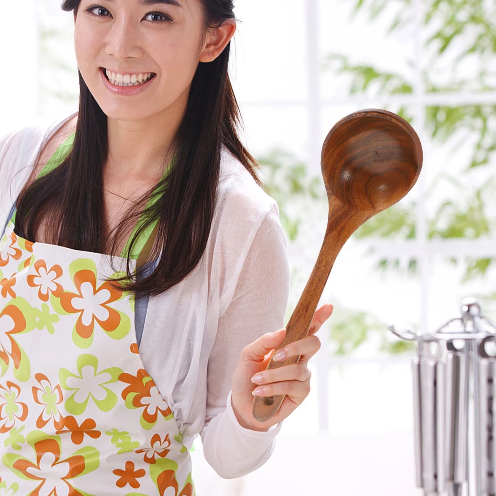 

Nonstick Pan Kitchen Utensils Set Long H Spoon Wooden Cooking Utensils Shovel Dishwasher Safe Cooking Tools