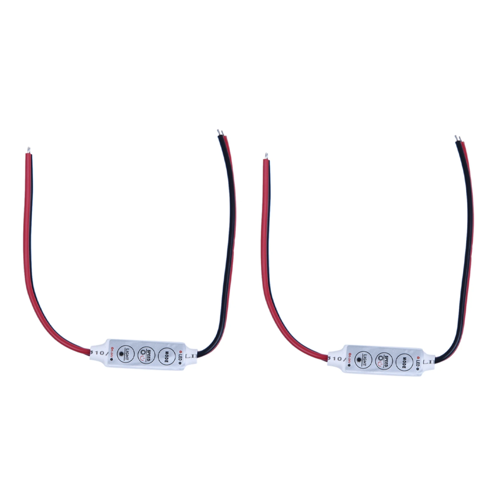 ABVT-2X Mini 3 Keys Controller Dimmer For 3528 5050 LED Single Color Strip Light DC 12V 144W
