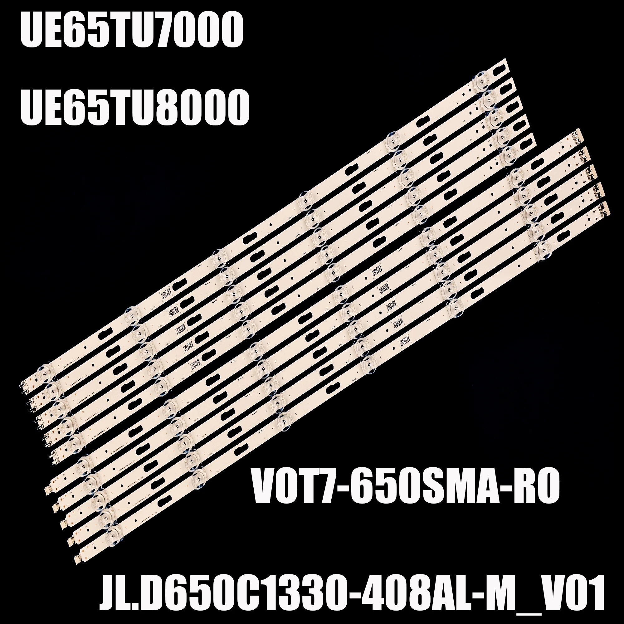 LED-Hintergrundbeleuchtung für 65-Zoll-Fernseher UN65TU8000 UN65TU8200 UN65TU7000 UE65TU7105K UE65TU7020K JL.D650C1330-408AL-M_V01 408AR-M_V0