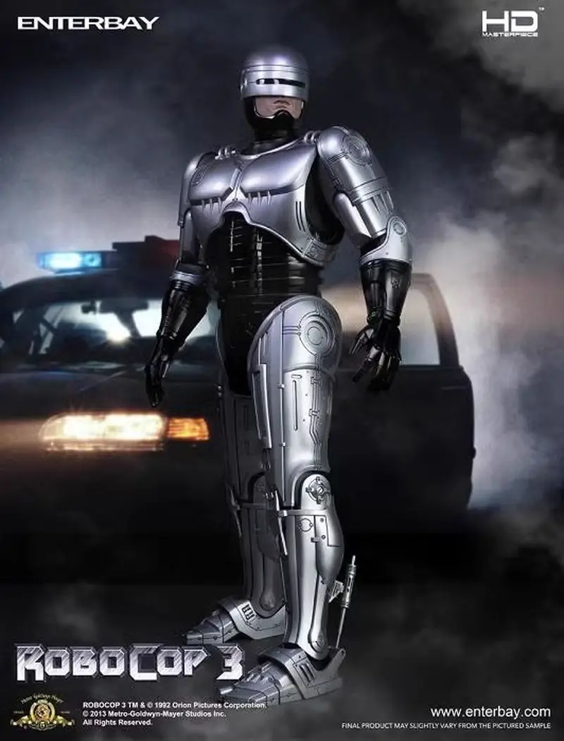 Eb Enterbay 1/4 Robocop Remote Control Robot Robotics Murphy Action Figure Collection Model