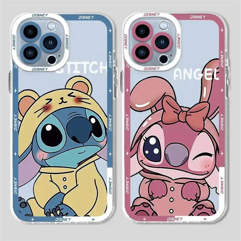 Love Stitch Cute Phone Case for OPPO Reno 12F 10 5G 6 8 11 12 Pro 11F 5G Reno 7 4G 5 6 Lite 7Z 8Z 5Z 6Z A58 A78 A79 A98 5G Cover