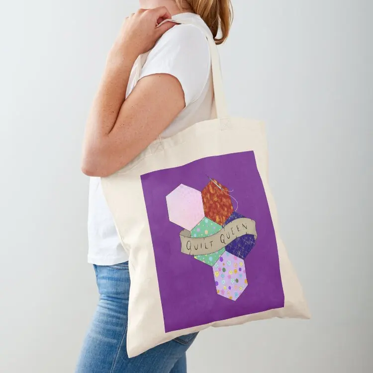 Quilt Queen Tote Bag tote bag men Women's bag ecological bags Woman shopper