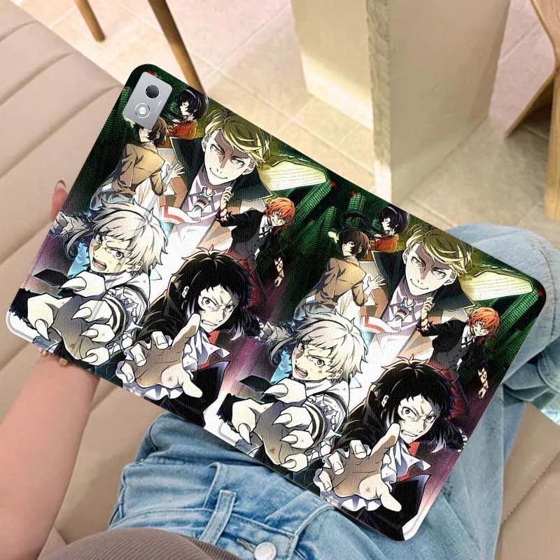 

B-Bungos S-Strays D-Dogs Cool For Legion Xiaoxin Pad Y700 K10 M10 P11 K11 Pro Plus 10.6 11.5 Inch 2021 2023 2025 Tablet Case