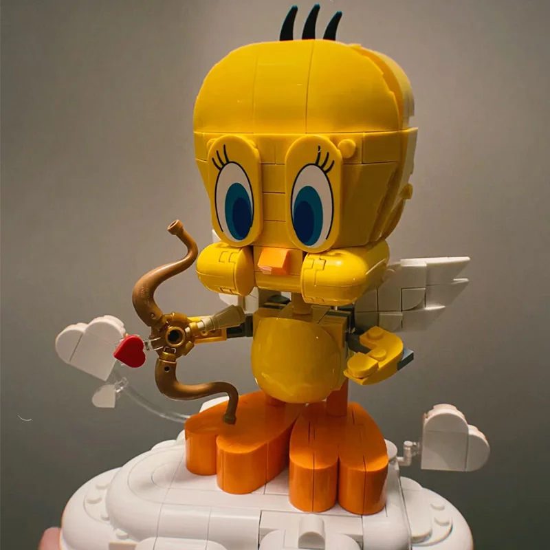 412pcs Cute Little Bird Building Blocks Kit Creative Decorative Toy Halloween Gifts Living Room Ornament