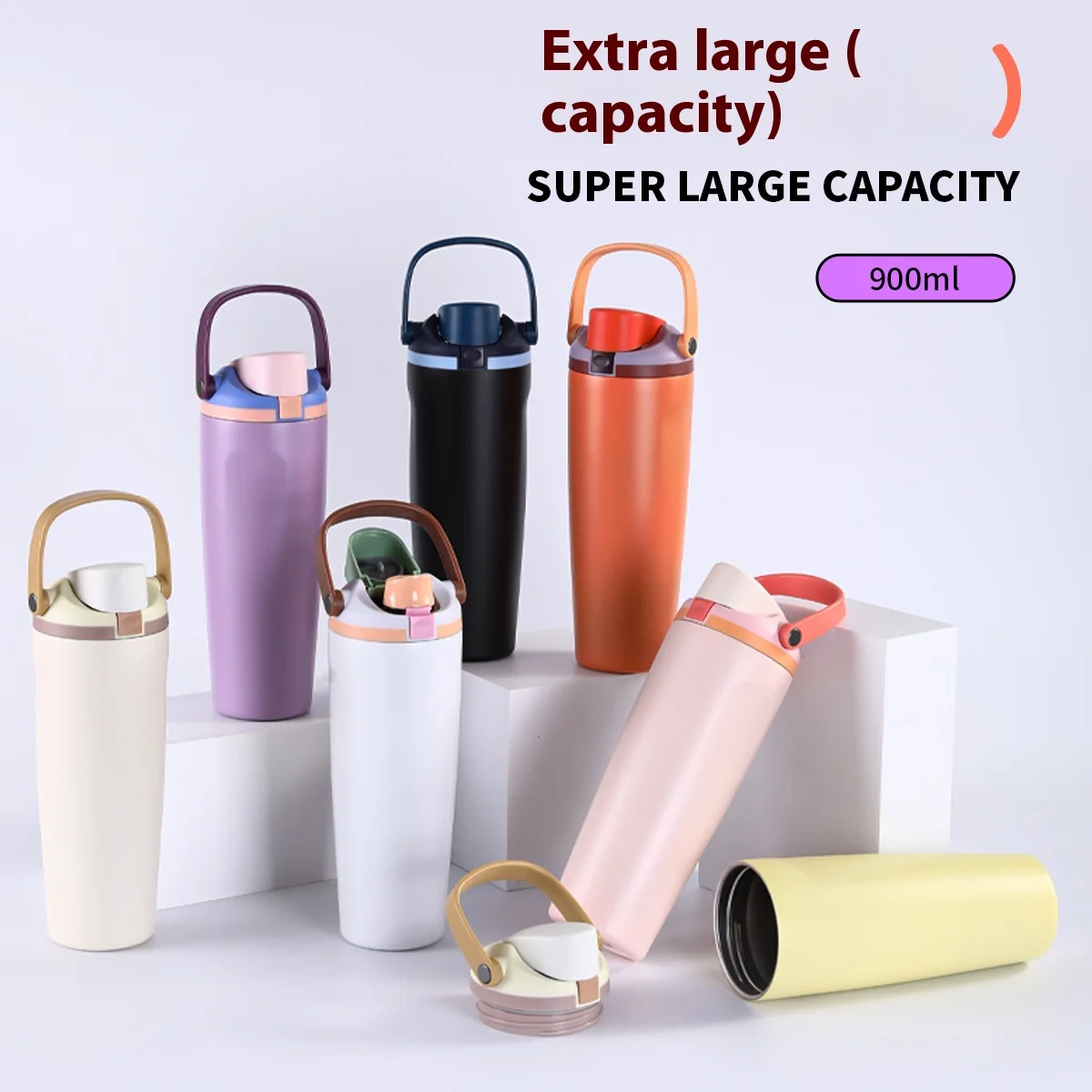 

Portable car cup 304 stainless steel insulated cup outdoor cold preservation sports water bottle for cold and heat preservation