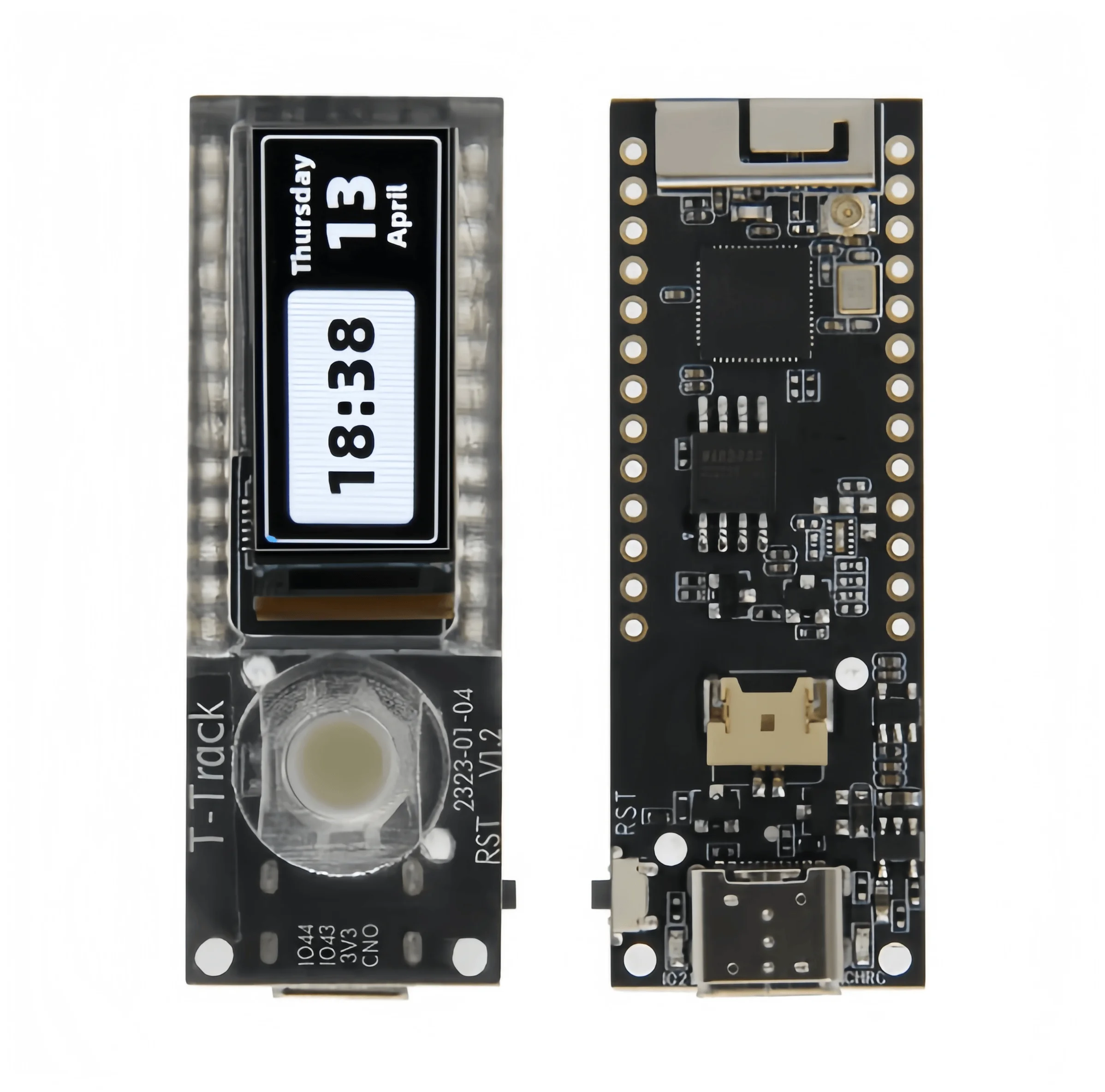 LILYGO® T-Track ESP32-S3 1.1-inch AMOLED Trackball Wireless Module Development Board