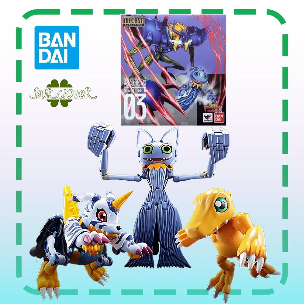 

In stock Bandai Genuine /Original SUPER EVOLUTION SOUL DIGIMON SERIES DIABLOMON 03 Action Figure Toys Gift Collectible
