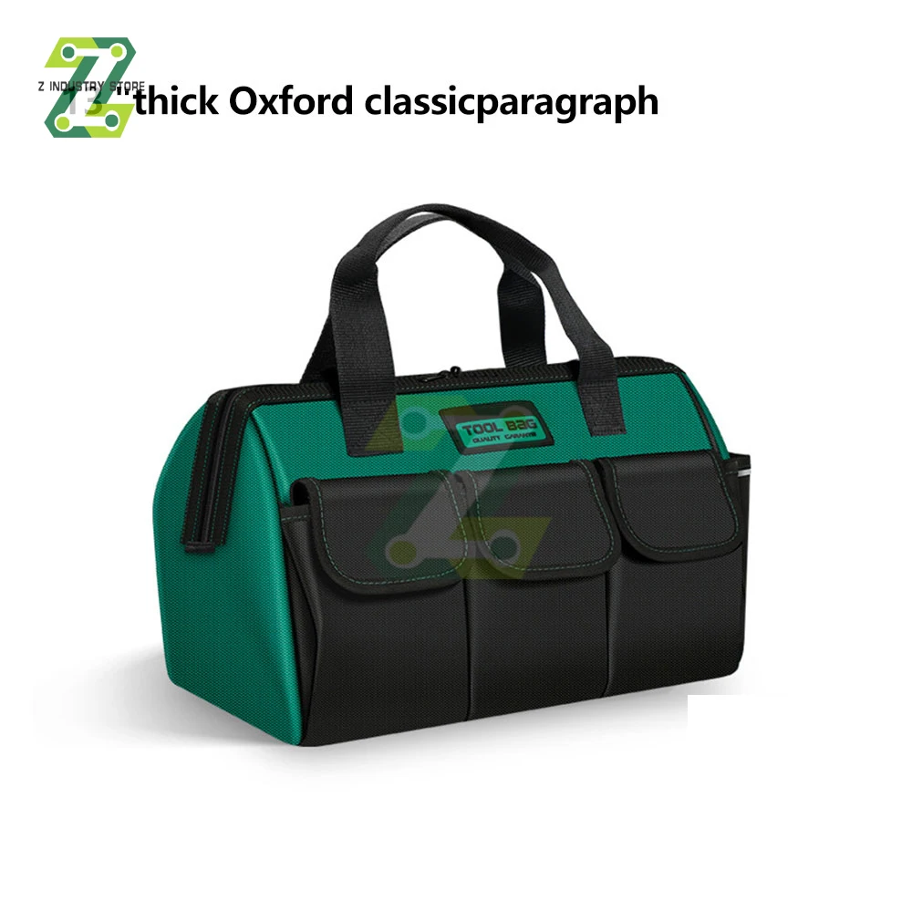 Thickened Oxford Tool Bag Large Capacity Durable Waterproof Electrician Woodworking Tool Bag PE Anti-fall Bottom