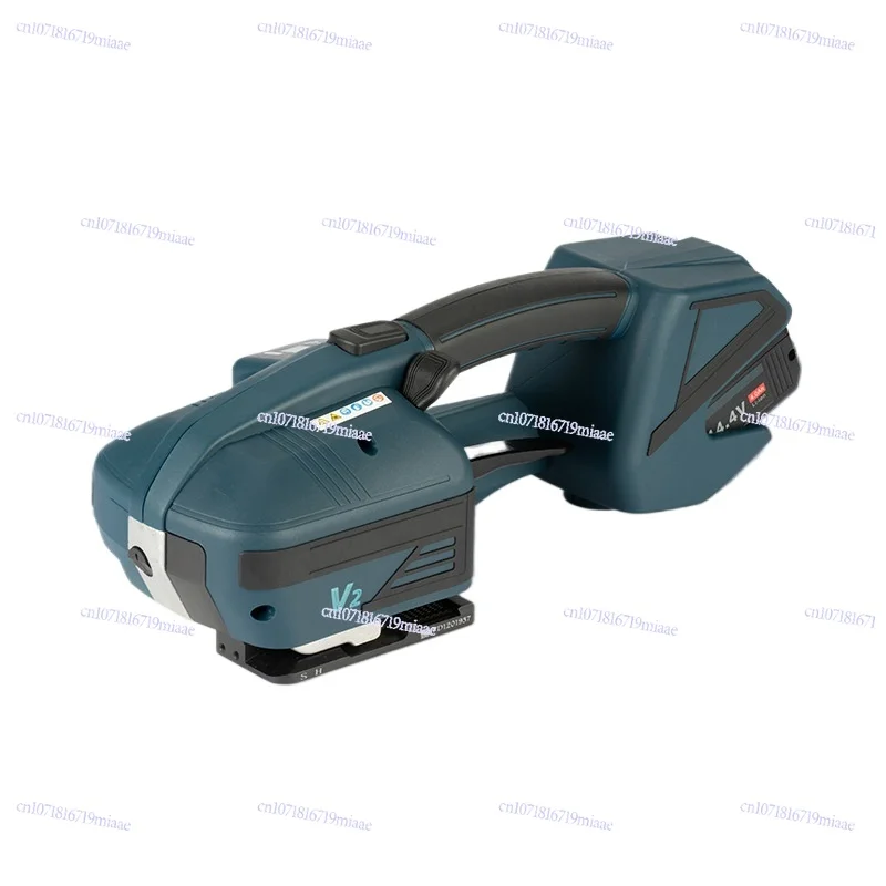 

V2 Electric Portable Plastic Steel Belt Baler Manual PET/PP Belt Universal Strapping Machine Red Brick Glass Baler