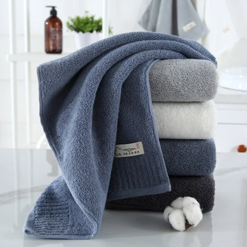 Thickened Pure Cotton To Increase Skin Affinity Soft Lint Free Absorbent Towel Bath Towel for Adult Microfiber Towel Quick-Dry