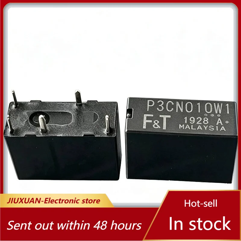 5‑Pin Automotive Relay P3CN010W1 DIP-5 Auto Electromagnetic Relay Vehicle High Current Replacement Spare Parts
