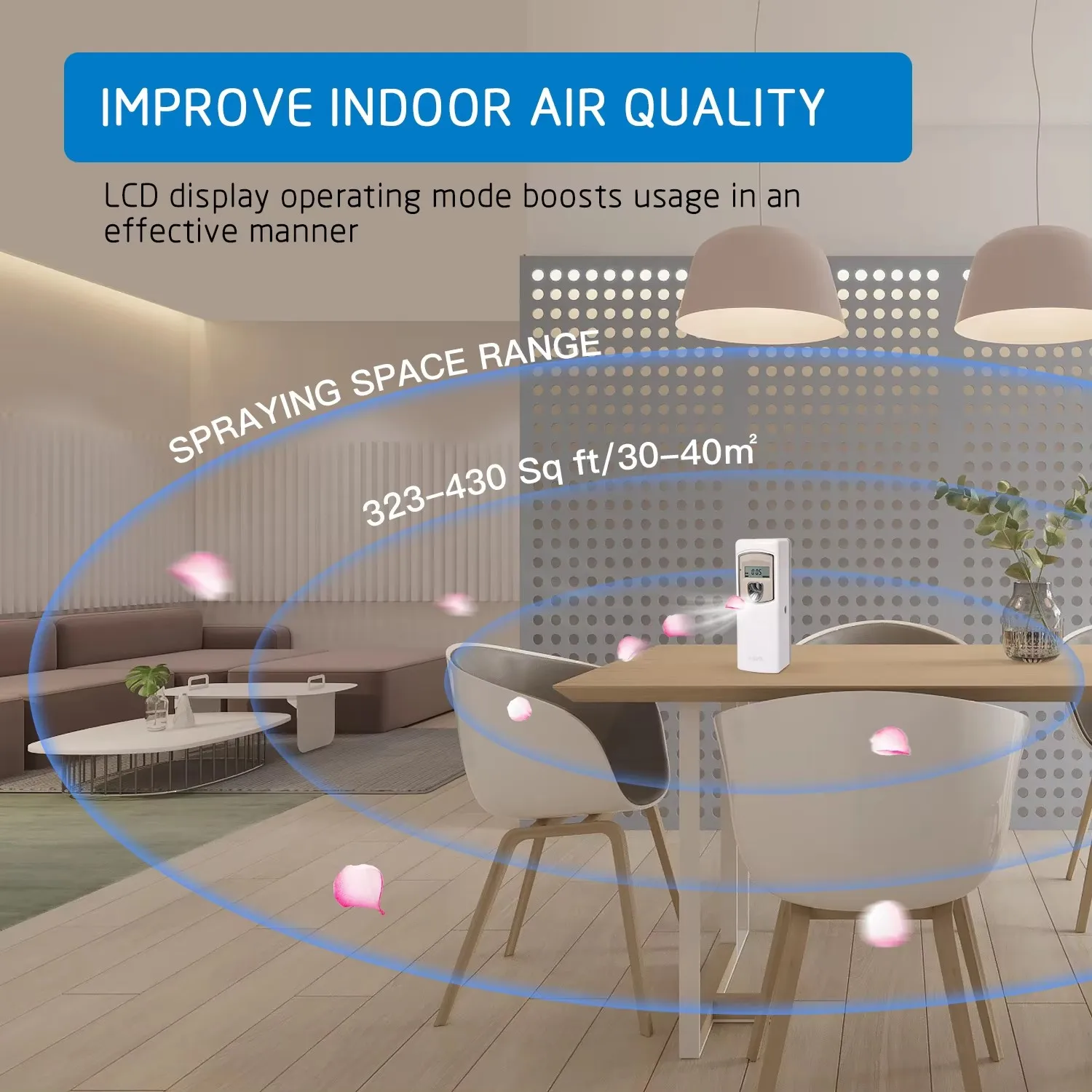 Интеллектуальная машина для ароматерапии SVAVO, автоматический диффузор ароматов, умный диффузор для туалетного дезодоратора для отеля