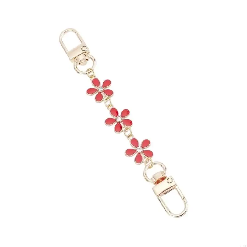 2025 New Decorative Flower Design Chain Extender Sturdy Alloy Jewelry Piece For Versatile Styling Options