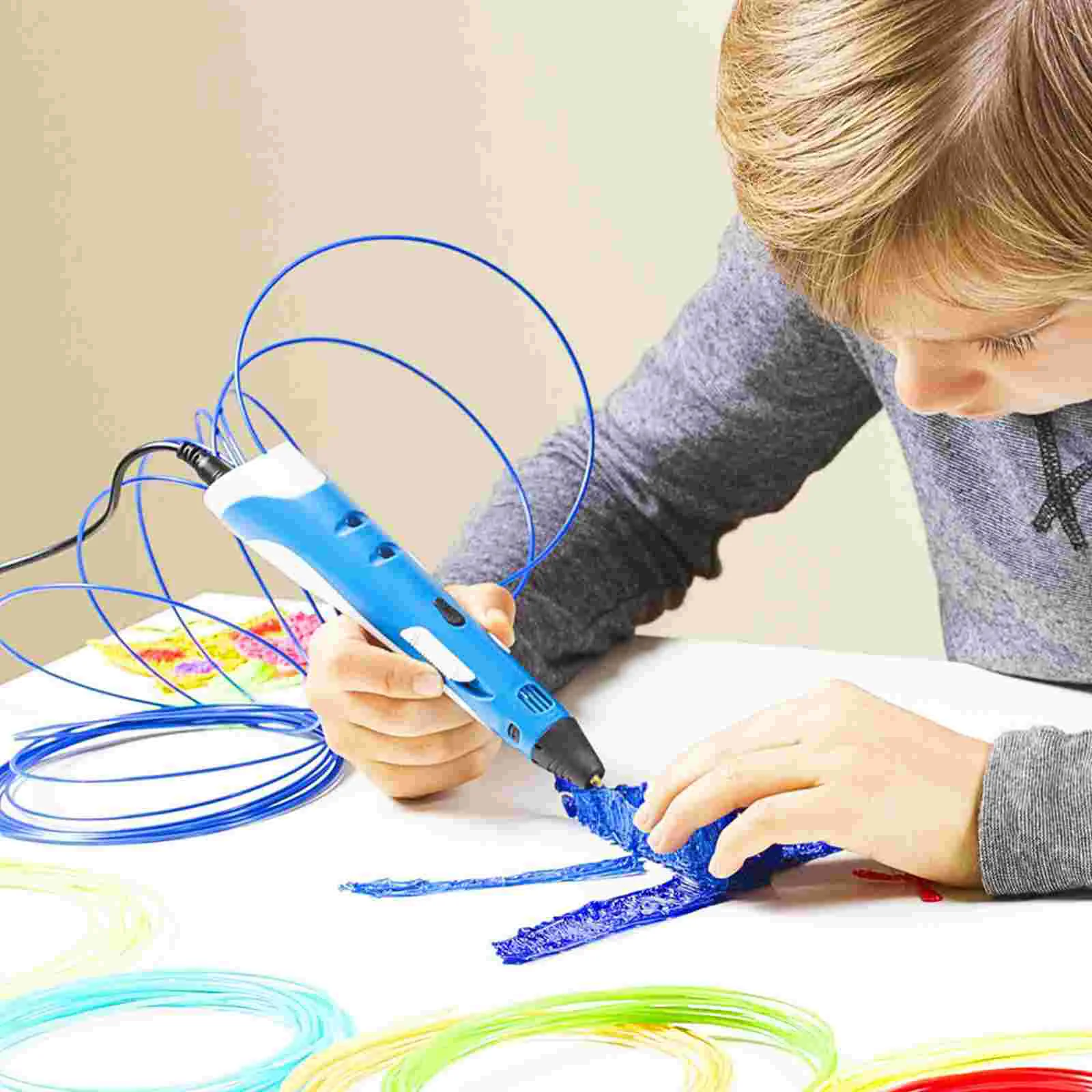 

20 Pcs Consumables Pen 3d Pens for Kids Ages 10-12 Abs High Temperature Filament Refills