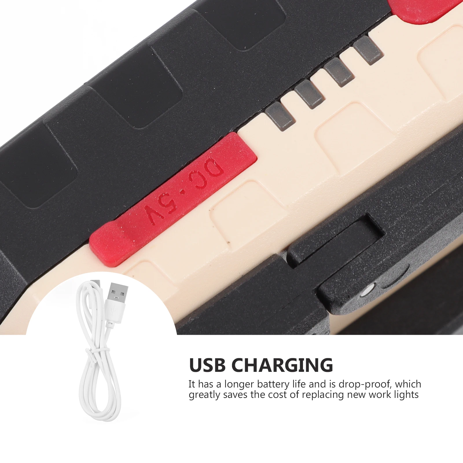 

Outdoor USB Charging Work Light Rechargeable Flashlight for Camping Tent Lights