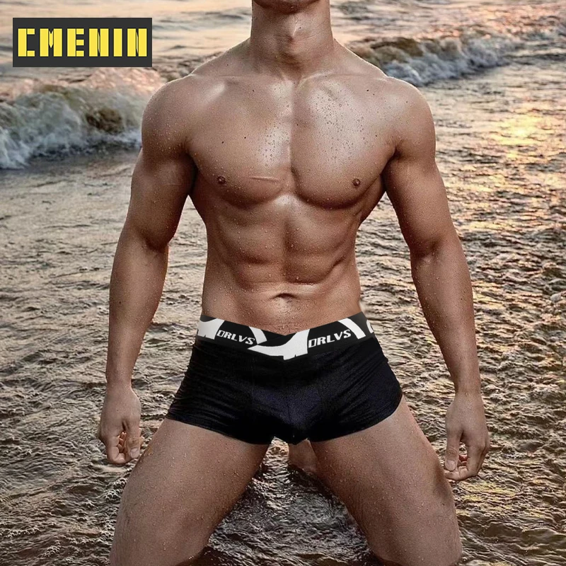 

CMENIN 1Pcs Modal Man Underwear Boxers Men's Panties Breathable Crotch Mens Trunks Sexy Gays Bikini Men Underpants Boxershorts