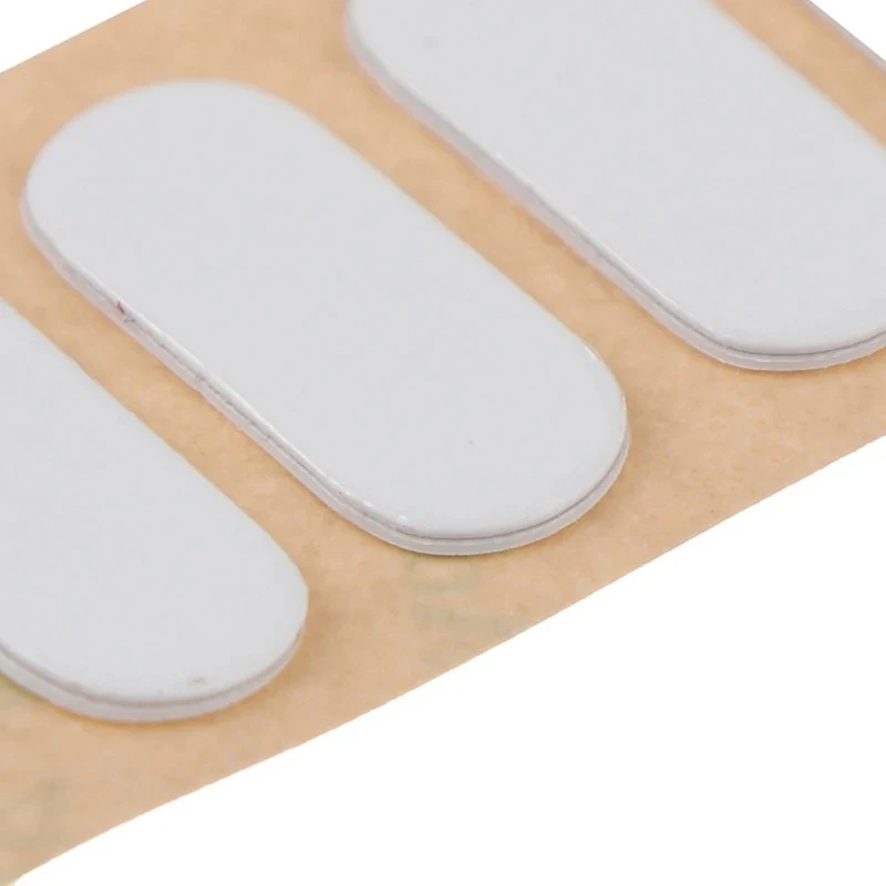 Replacement Mouse Skates for Logitech G304/G305 – White PTFE Glides, Curved Edge, Smooth Gaming Mouse Feet view 5