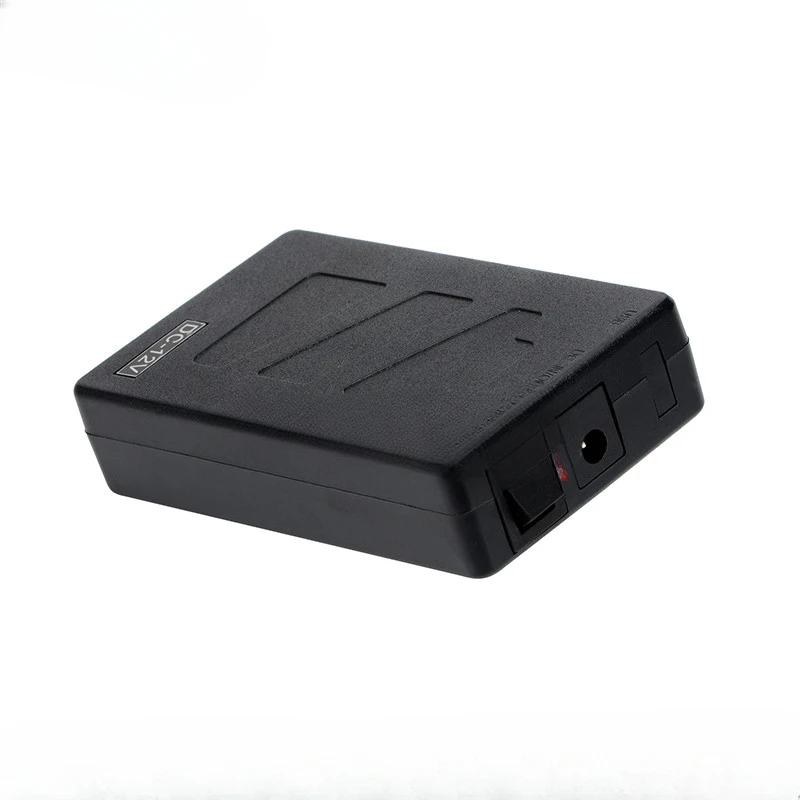 For CCTV Cam Monitor Portable Super Capacity Rechargeable Lithium-ion Battery Pack DC 12V 6800mAh EU/US Plug