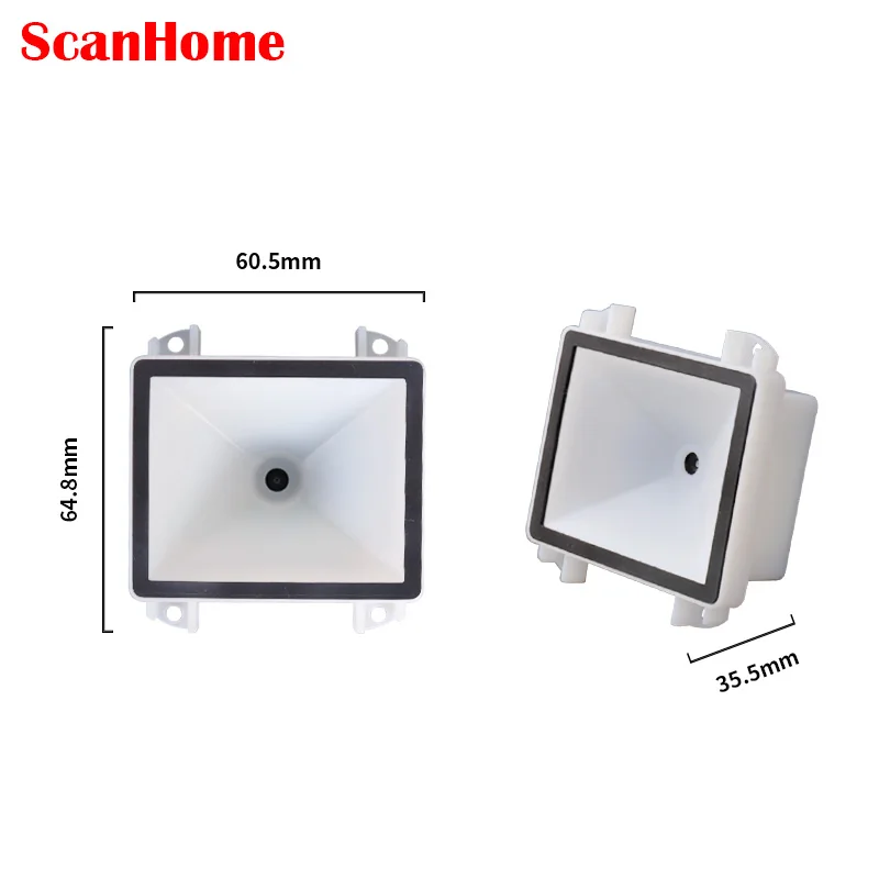 ScanHome Fixed-mount Barcode Scanners Embedded Barcode Readers  Engine USB RS232 1D/2D QR PDF417 hands-free scanning SH-7600N