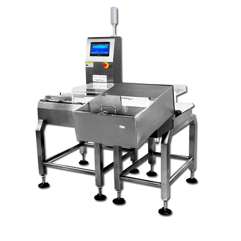 Book packaging weight check scale online bagged product weighing machine