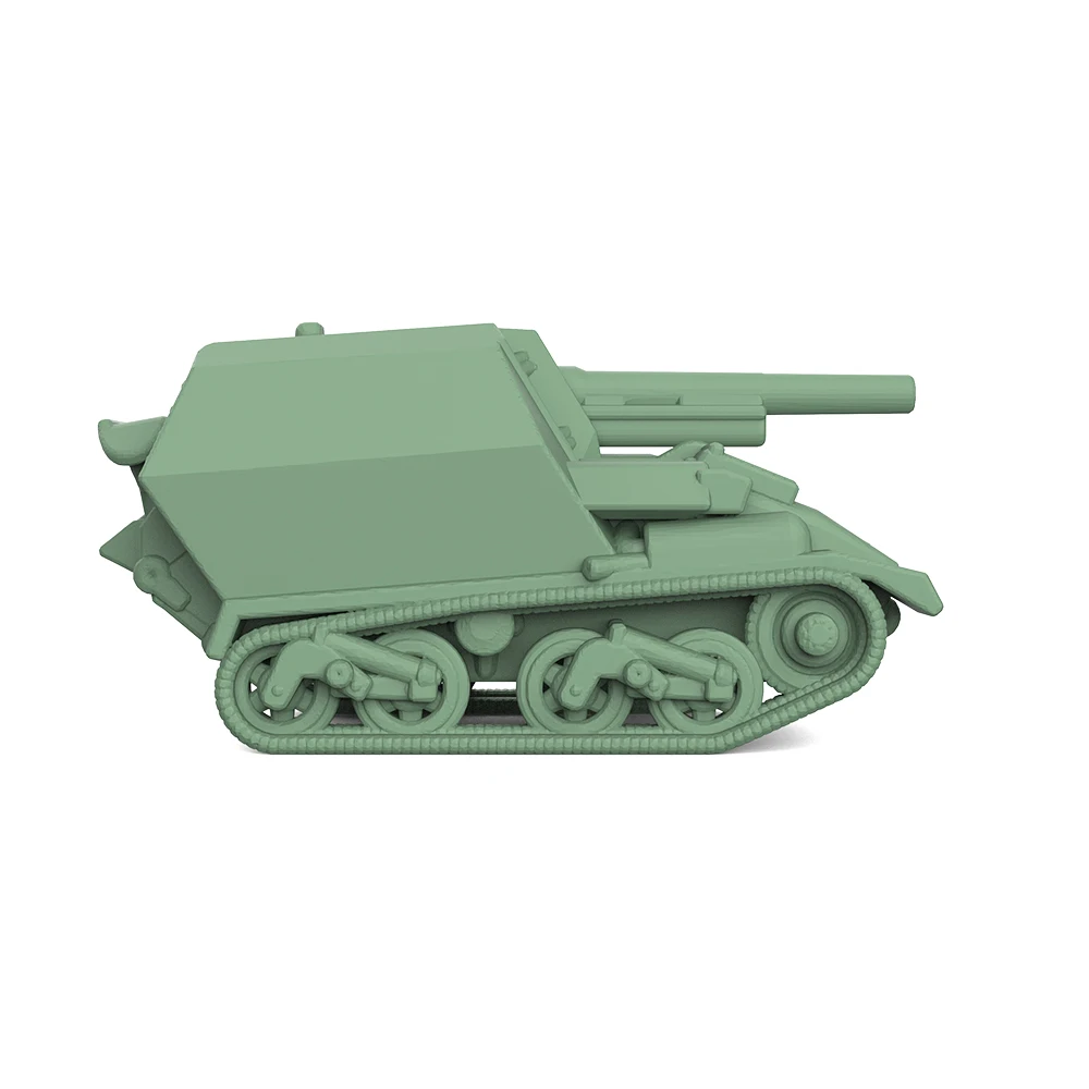 SSMODEL SS576 1/700 1/200 Military Model Kit German G.Pz.Mk.VI(e) Self-Propelled Gun Miniature Static Model War Games