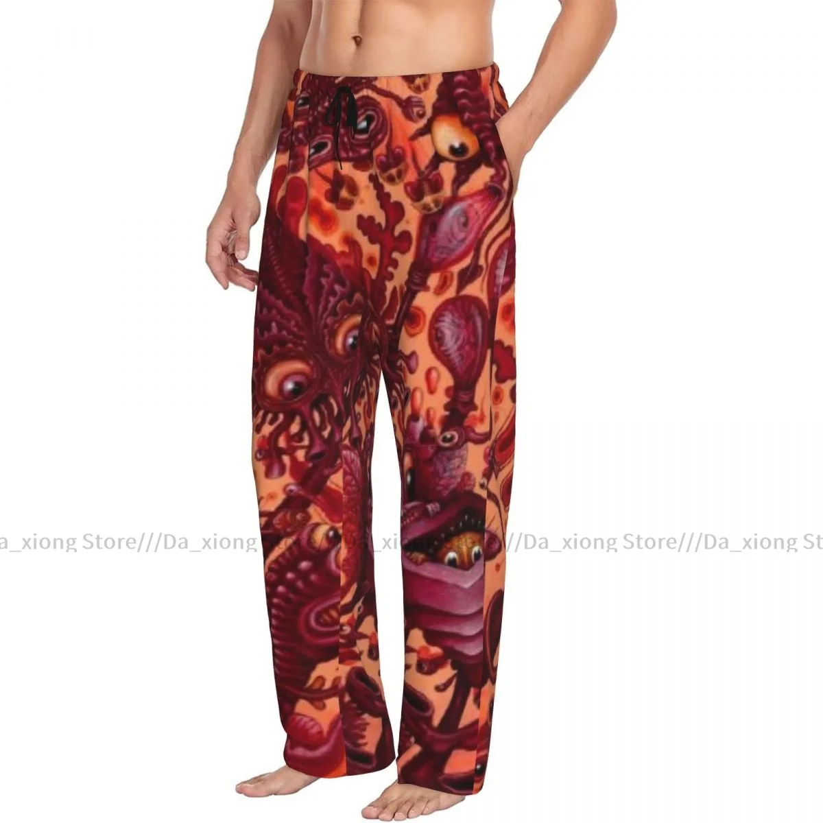 Männer schlafen Hosen männliche Lounge-Hosen Männer psyche delische Kunst Pyjama-Hosen