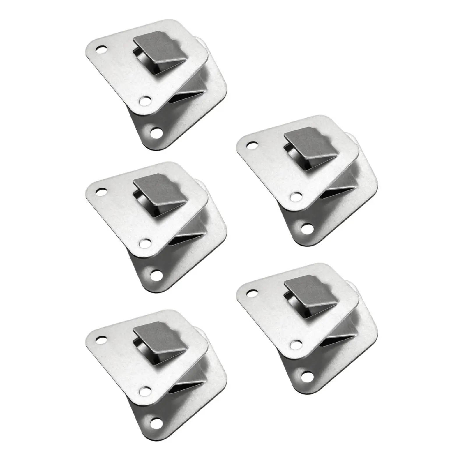 Reinforced Range Hood Bracket Silver Tone Metal Mounting Plate with Hook Tab for Kitchen Exhaust Fan Support