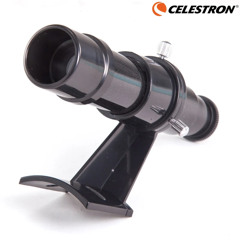 

Celestron 5x24 Finder Scope Optical Finderscope Holes Bracket Crosshair Finder View Telescope Monocular Astronomic Accessories