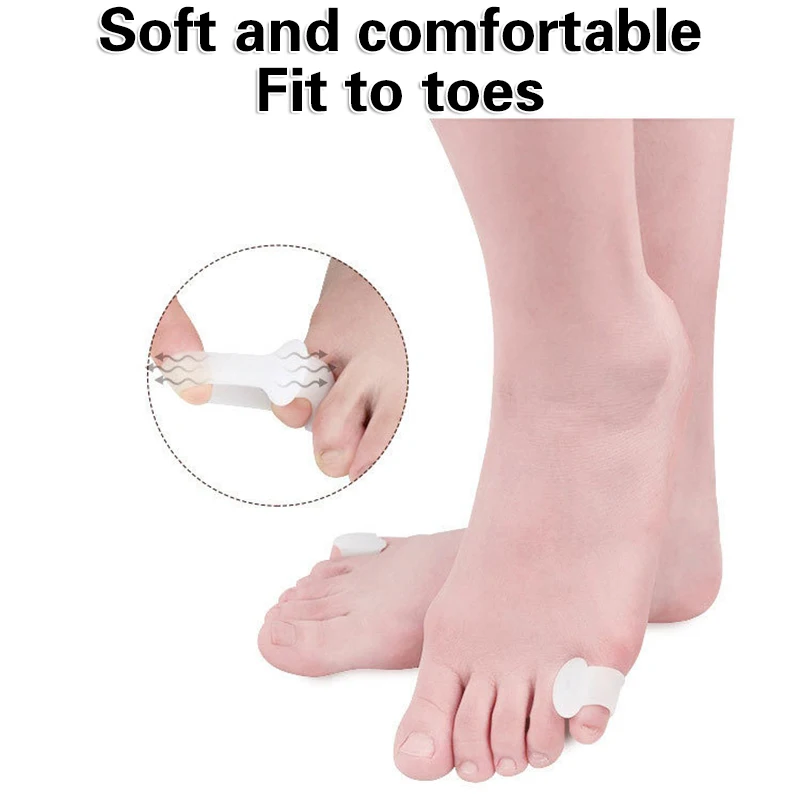 Silicone Tail Finger And Little Toe Separation Correction For Outward Flipping Of The Little Finger For Menand Women Comfortable