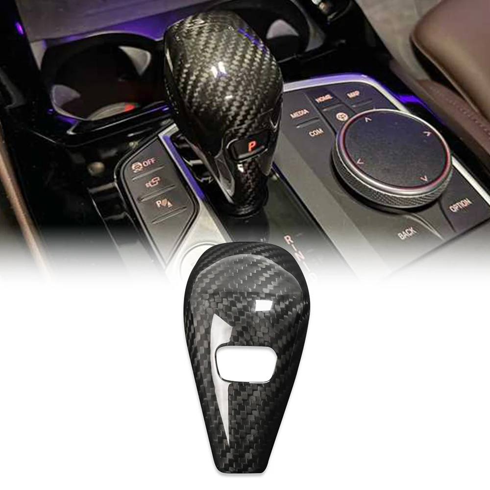 

Для BMW 1 3 4 серии F40 G20 G21 G22 G23 G24 Z4 G29 2019-2023 Карбоновая центральная ручка переключения передач автомобиля, накладка, автомобильные аксессуары