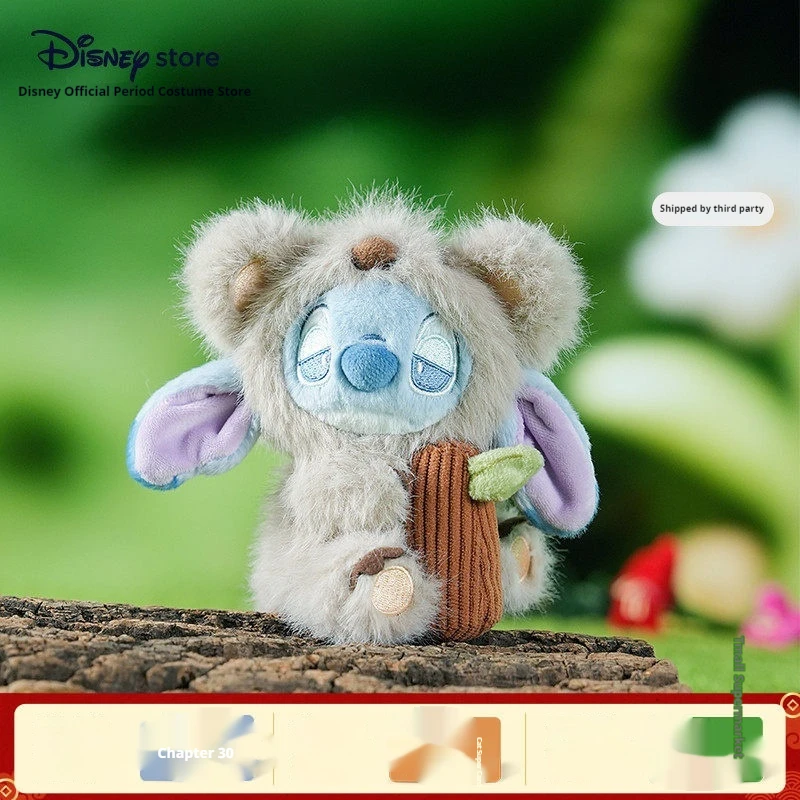 

Official Stitch Animal Party Series Plush Blind Box Cute Stuffed Doll Bag Charm Keychain New Year Gift For Kids Adults