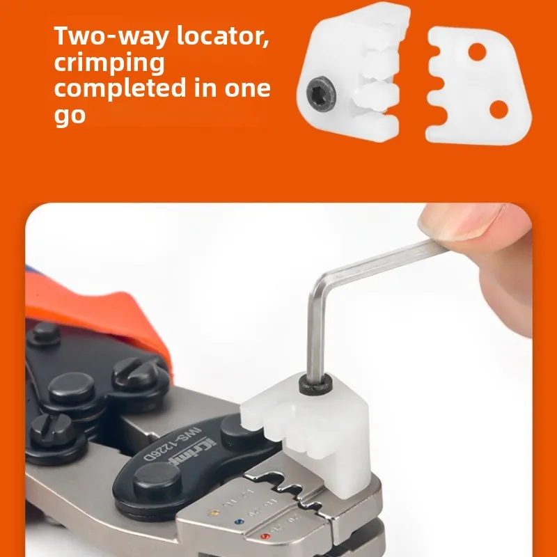 DMC Crimping Plier GMT232, TE AD1377 Hand Crimper Butt Splice Terminal Wire Connection