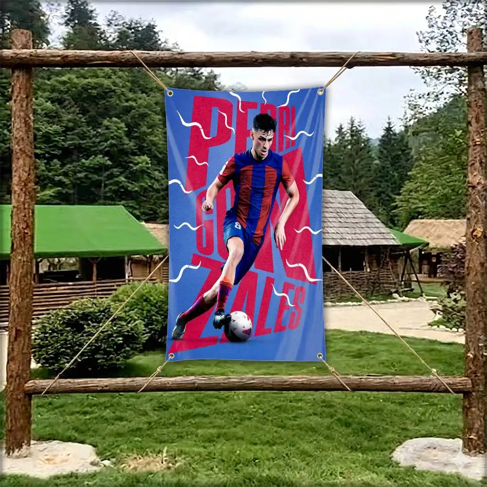 Spain La Sardina Pedri  Flag Tapestry Banner for Bedroom Living Room Outdoor Camping Custom Supported