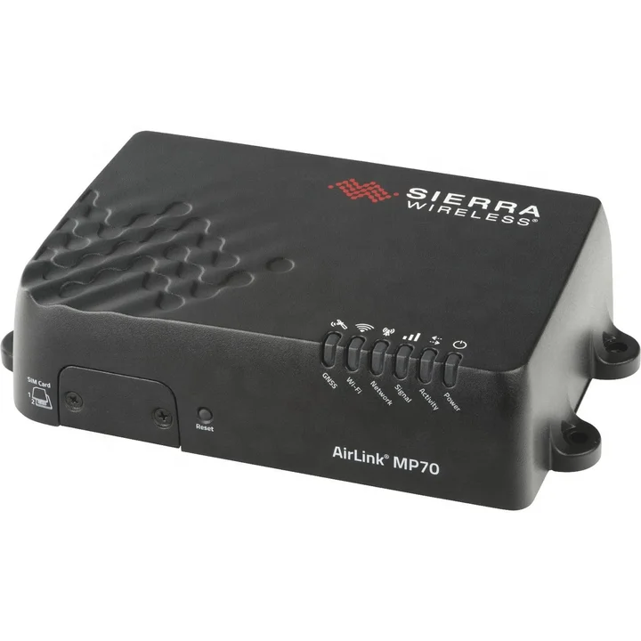 

Sierra Wireless AirLink MP70 High Peormance LTE-Advanced Vehicle Router with Wi-Fi -1104073 Cat12 Wireless Gateway Openwrt