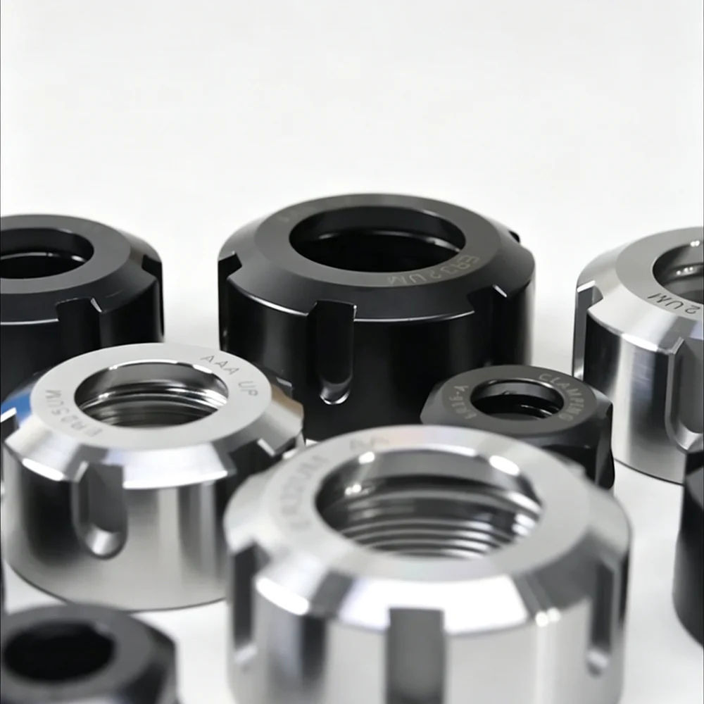 ER8 ER11 ER16 ER20 ER25 ER32-A/M/UM Precision Balanced Collet Nut NUT Spring Collect Nut Clamping CNC Milling Engraving Machine