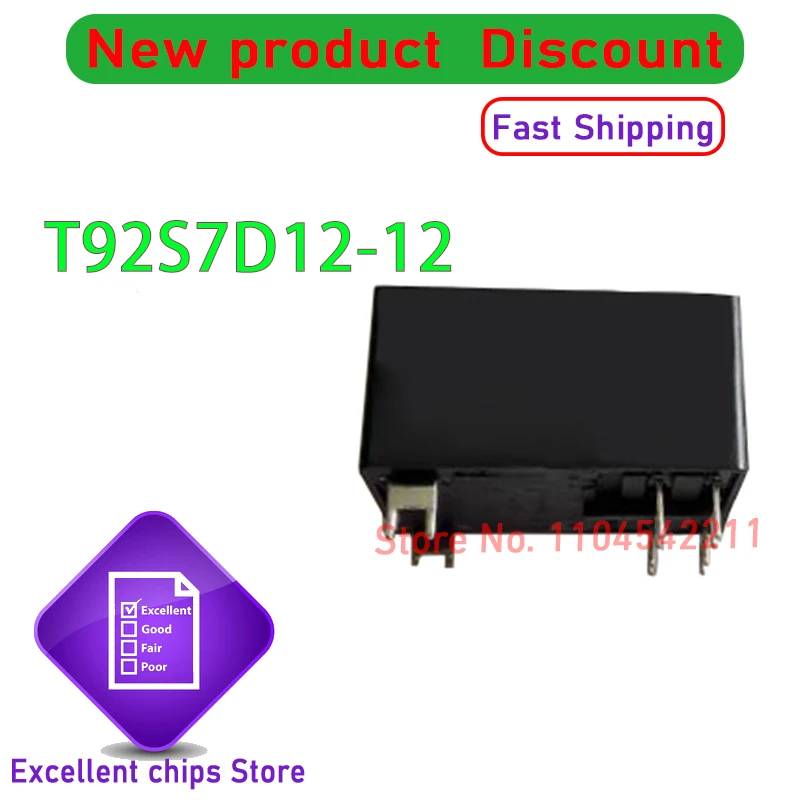 T92S7D12-12 T92S7D12  DIP-6 2PCS-50PCS/LOT