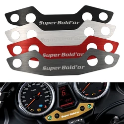 Motorbike CNC Instrument Gauge Speedometer Panel Sticker Cover Deal For Honda CB1300 Super Bold'OR SP CB400SF Super Boldor 14-19