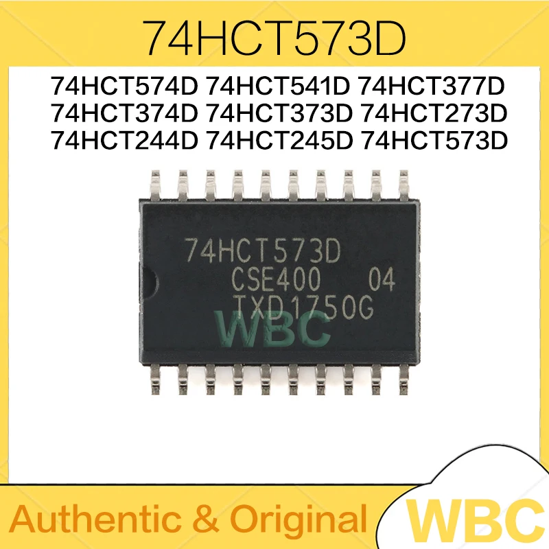 10Pcs/Lot 74HCT245D 74HCT245 SN74HCT245DWR 74HCT244D 74HCT273D 74HCT373D 74HCT374D 74HCT377D 74HCT541D 74HCT573D 74HCT574D SOP20
