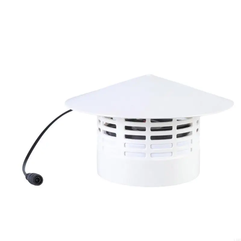 مروحة حائط نافذة تنفيس الهواء هادئة 110 مم تهوية فعالة للقضاء على الرطوبة L4MF